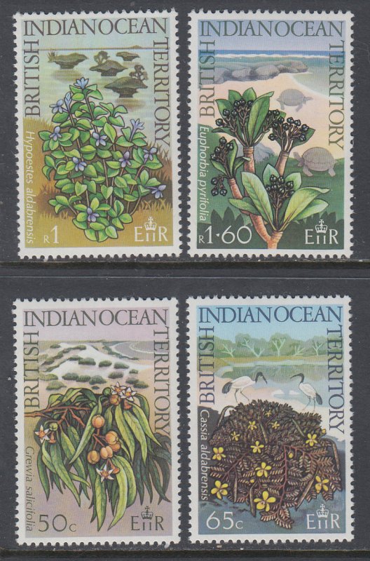 British Indian Ocean Territory 78-81 MNH VF