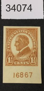 MOMEN: US STAMPS #576 MINT OG NH XF LOT #34074