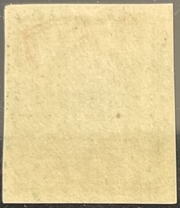 Scott #481 1916 1¢ G. Washington unwatermarked flat plate imperf. MNH OG F/VF