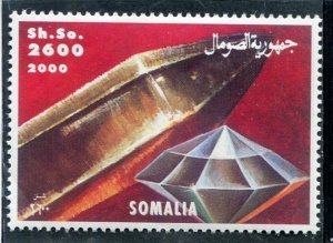 Somalia 2000 MINERALS set 1 value Perforated Mint (NH)