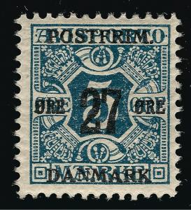 Denmark Nice SC #139 F-VF Mint OG sm thin SCV$75 Collectors...Make me an offer!