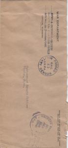 1944, APO 500, PAO, Philippines, PAO GHQ Censor Hand Stamp, #10 (M2311)