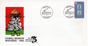 Bophuthatswana (S Afr) 1982 Sc 84-7 FDC 2