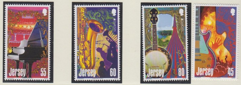 Jersey 2014, ' Music Europa'  Set of .  unmounted mint NHM