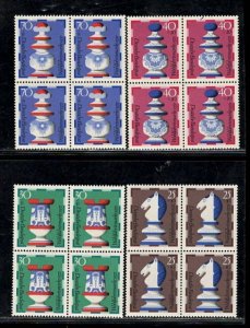 GERMANY SC# B491-4 BKS/4 FVF/MNH