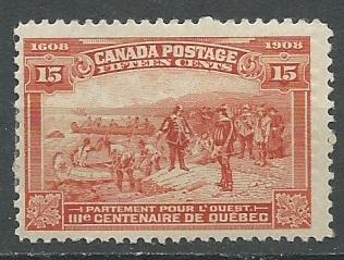 Canada Scott # 102 - MH