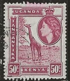 Kenya Uganda  & Tanganyika | Scott # 110 - Used