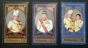 *FREE SHIP Malaysia Enthronement Of The Sultan Perak 2015 Royal (stamp) MNH