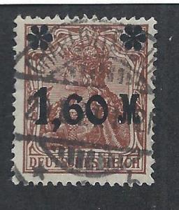 GERMANY SC# 133 FVF/U 1921