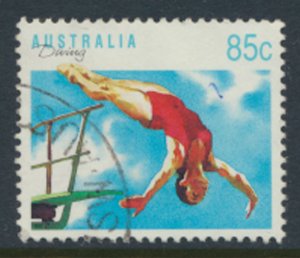 Australia  Sc# 1123 Used Diving   see details & scan                      