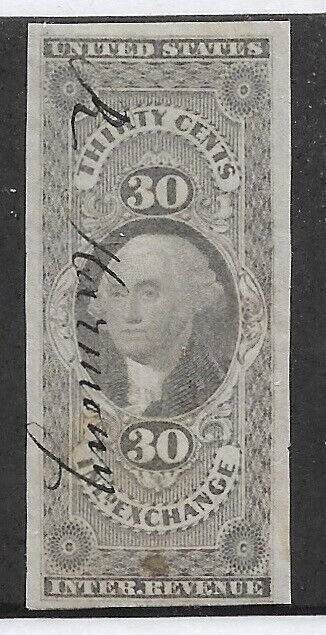 30c Inland Exchange, Sc #R52a, used (48605) 