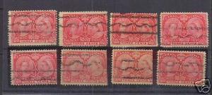 Canada #53xx 5 Examples With Bar Style T53