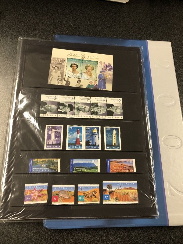 The Collection of 2002 Australian Stamps Deluxe Edition MB 