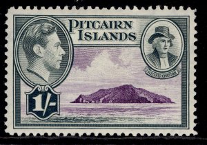 PITCAIRN ISLANDS GVI SG7, 1s violet & grey, M MINT.