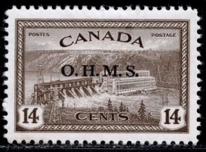Canada 1949 Columbine Scott O7 MNH