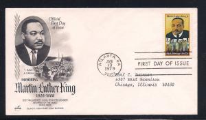 US FDC Sc.# 1771 Dr. Martin Luther King L535