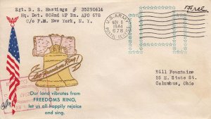 United States A.P.O.'s Soldier's Free Mail 1944 U.S. Army, Postal Service A.P...