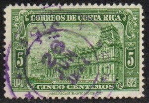 Costa Rica Sc #121 Used