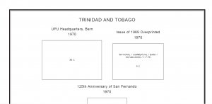 TRINIDAD AND TOBAGO STAMP ALBUM PAGES 1913-2010 (147 PDF digital pages)