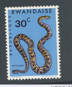 Rwanda 1967 Scott 195 MNH - 30c, Snake, Python