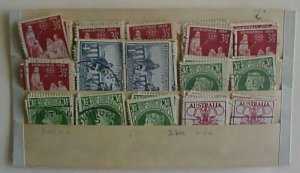 AUSTRALIA 1958 CHRISTMAS X 65 P.O X 20,SOUTH AUSTRALIA X 55 OLYMPICS X 15 CAT