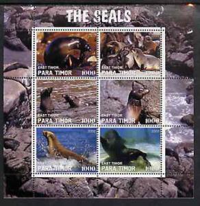 TIMOR SHEET MARINE LIFE SEALS