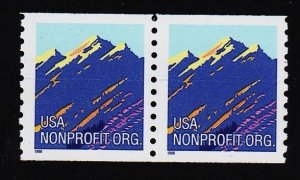 #2903 Mountains Coil Pair   -MNH
