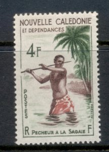 New Caledonia 1962 Spear Fisherman 4f MLH