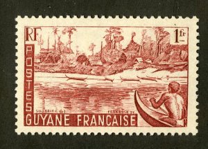 FRENCH GUIANA 196 MH BIN $.85 MARONI RIVER