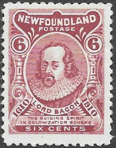 Newfoundland Scott Number 92A FVF H