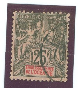 French Polynesia #11 Used Single