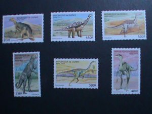 GUINEA- 1997 SC#1417-22 PREHISTORY ANIMALS  STAMPS COMPLETE SET MNH VF