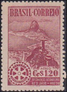 Brazil #C66-C77, Complete Set(2), 1948, Rotary, Hinged