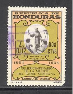 Honduras C370 used SCV $ 0.25 (RS) 