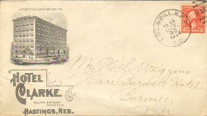 United States U.S. R.P.O.'s Linc. & Billings E. D. 1920 946-J-2  Illustrated ...