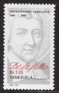 Venezuela #1244 F-VF Mint NH ** John Baptiste de la Salle