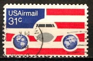 USA; 1976: Sc. # C90.  Used Single Stamp