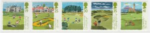 1994 Great Britain Scottish Golf Courses MNH** Full Set A19P23F11-