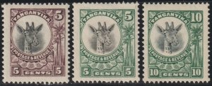 EDSROOM-17486 Tanganyika 10-12 H 1922-1925 Giraffe CV$21.75