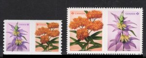 Canada 3415iii|3417i Die Cut Set VF MNH