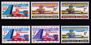 Congo Democratic Republic 462-467 MNH VF