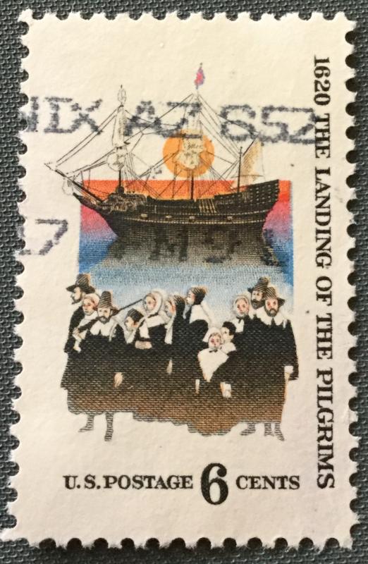 US #1420 Used Single The Pilgrims SCV $.25