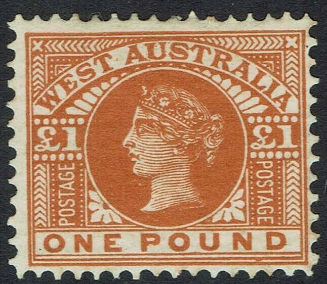 WESTERN AUSTRALIA 1902 QV 1 POUND 