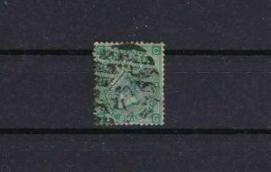 GREAT BRITAIN SURFACE PRINTED SG 117 1 SHILLING GREEN PLATE 4  STAMP   REF 4697