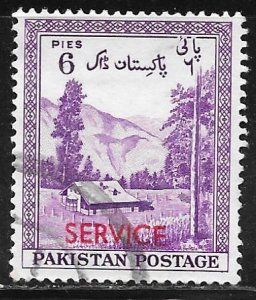 Pakistan O53: 6p  Mountain landscape near Kagan, Hasara District, used, F-VF