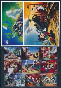 Disney Uganda - Orient Express Train Set #1398-1407 (1996) 
