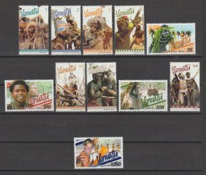 VANUATU 1999 SG 810/20 MNH Cat £35