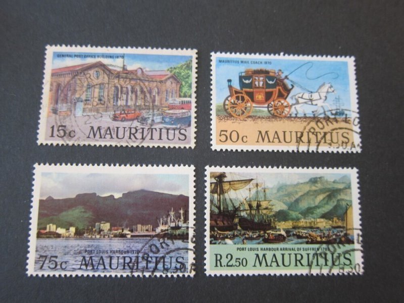 Mauritius 1970 Sc 377-80 FU