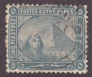 Egypt 40 Sphinx and Pyramid 1879