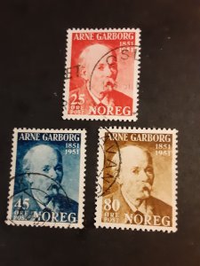 Norway #318-320            Used